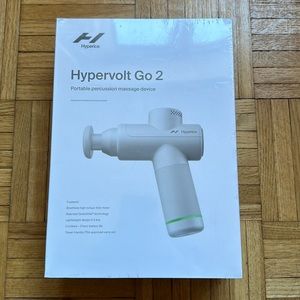 Hyperice Hypervolt Go 2 portable massage gun (NWT, IN ORIGINAL PACKAGING)